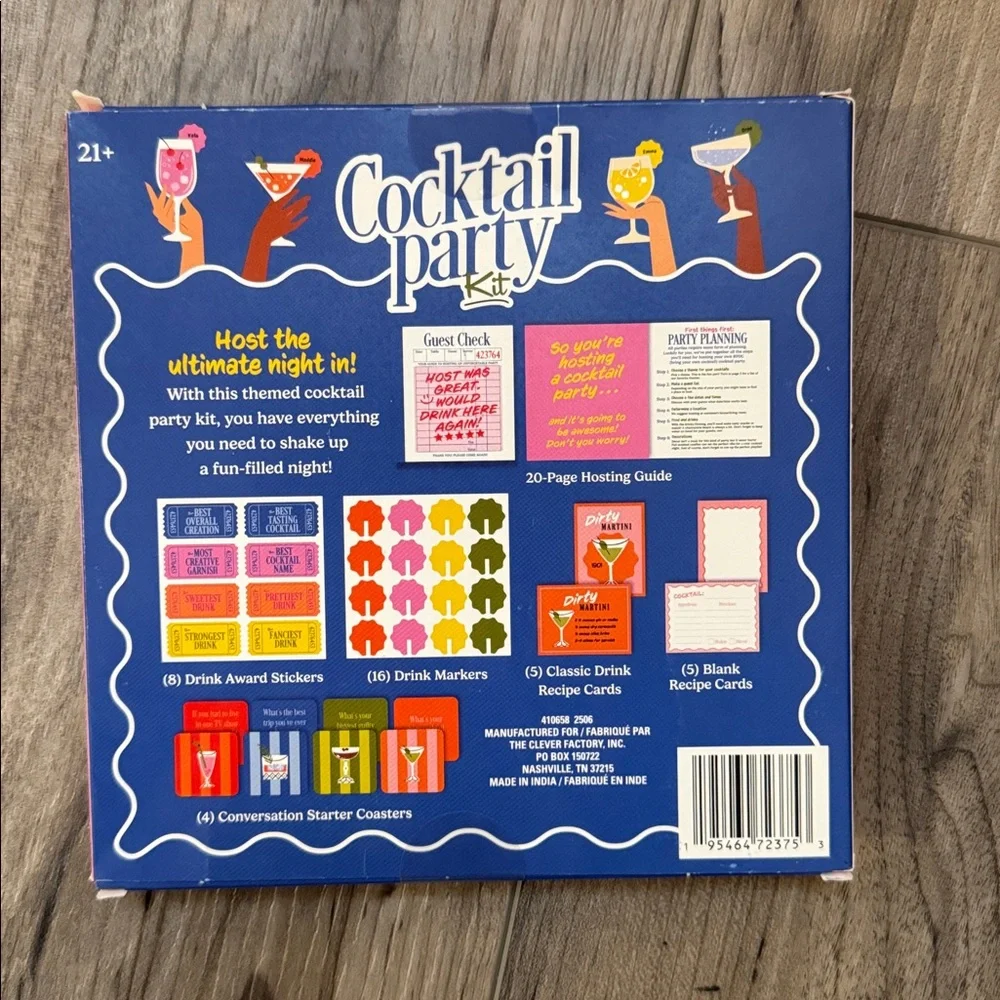Cocktail Party Kit Host the Ultimate Night In